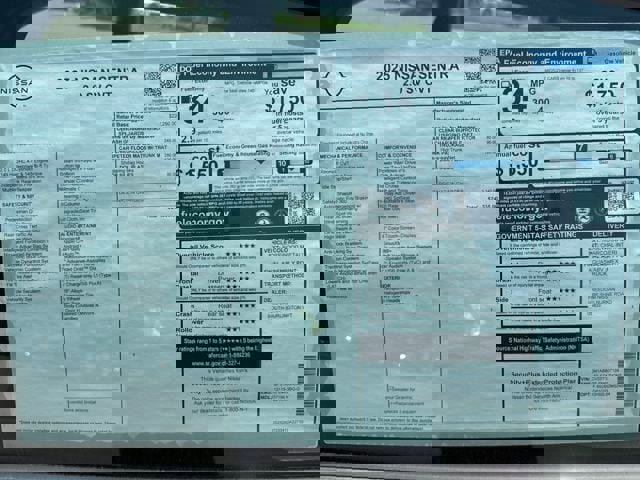 New 2025 Nissan Sentra SV w/ Trunk Package image 7