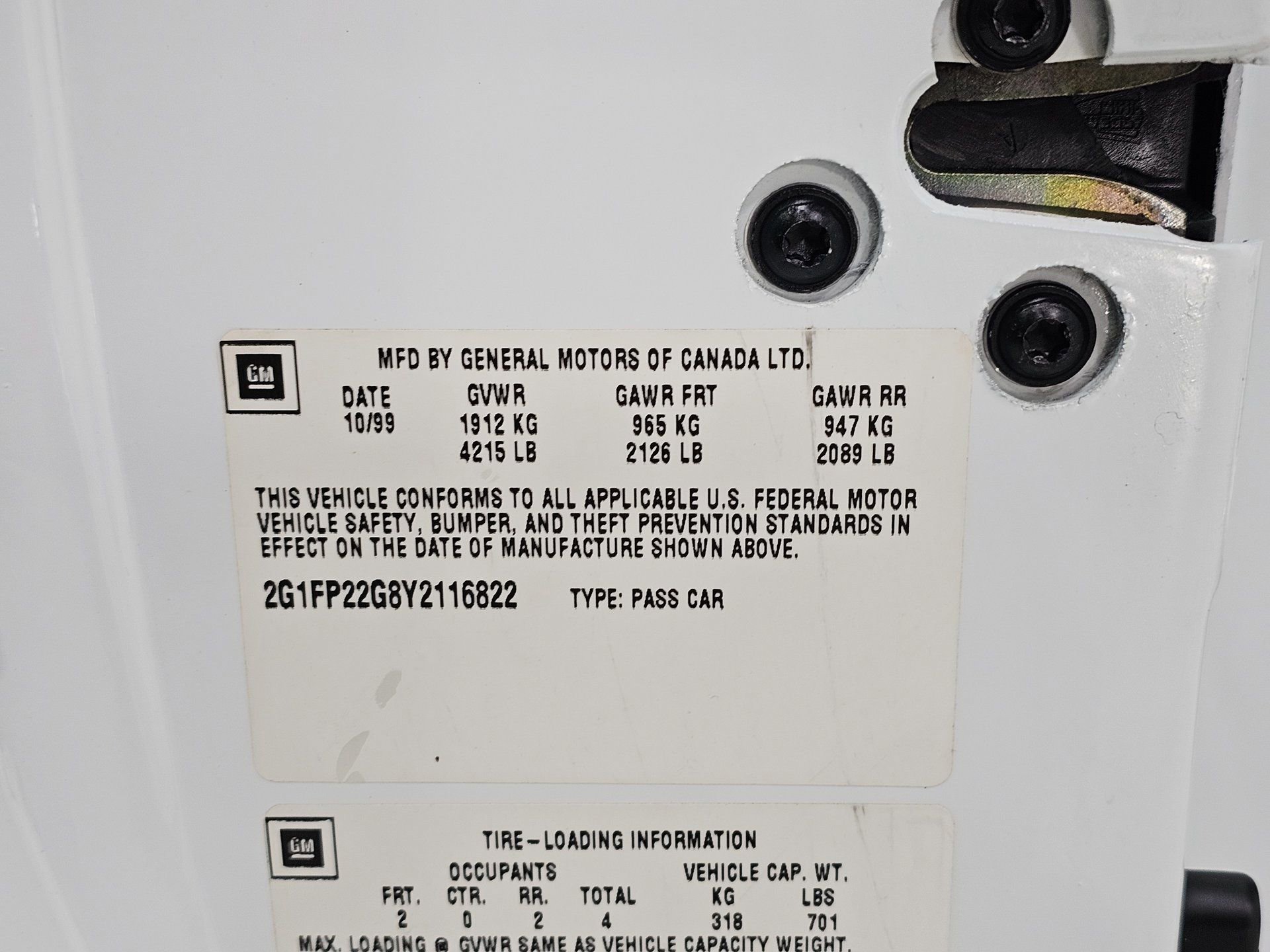 Used 2000 Chevrolet Camaro Z28 w/ SS Performance/Appearance Pkg image 28