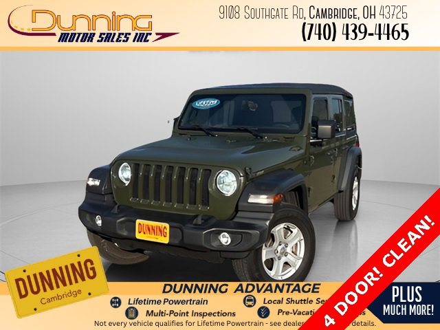 Used 2022 Jeep Wrangler Unlimited Sport w/ Technology Group