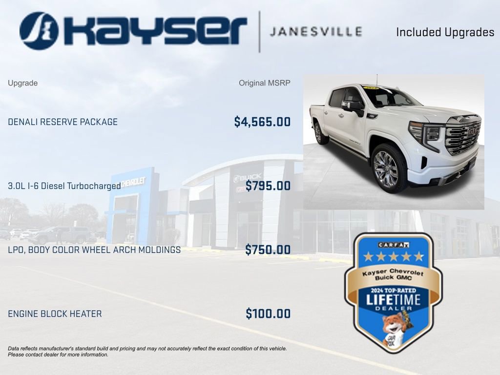 Certified 2024 GMC Sierra 1500 Denali w/ Denali Reserve Package image 2