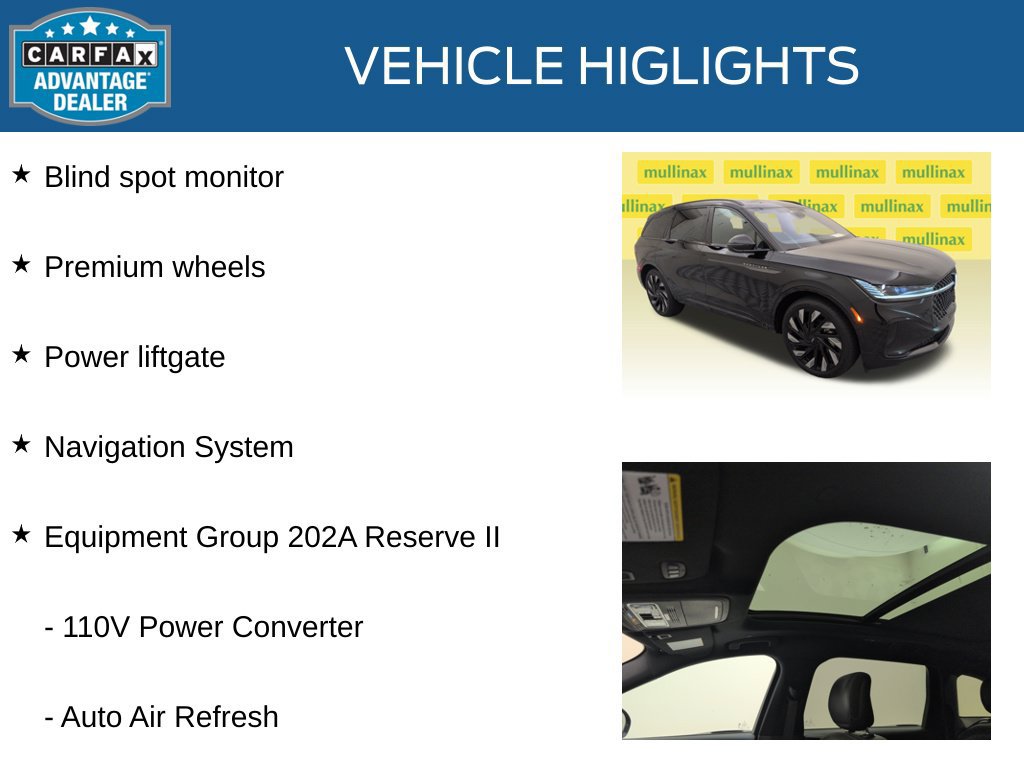 Used 2025 Lincoln Nautilus Reserve w/ Jet Appearance Package AWD/4WD image 21