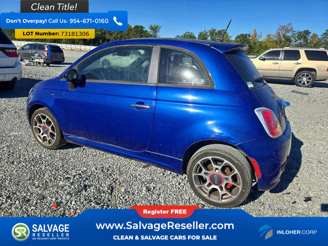 Used 2012 FIAT 500 Sport w/ Safety & Convenience Pkg FWD image 3