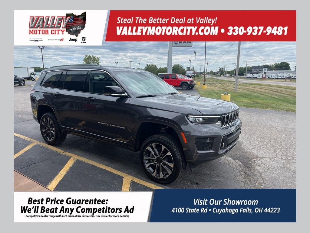 New 2025 Jeep Grand Cherokee L Overland w/ Luxury Tech Group IV image 1