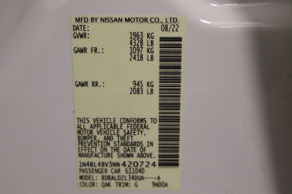 Used 2022 Nissan Altima 2.5 S FWD image 34