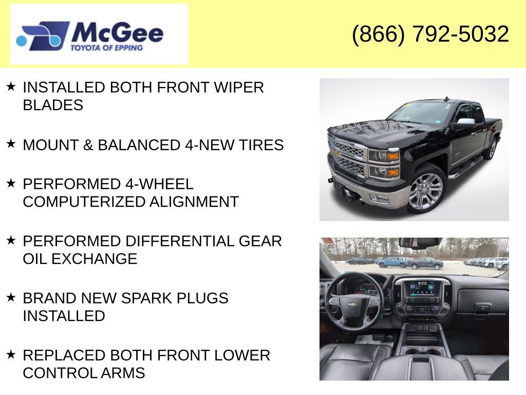 Used 2015 Chevrolet Silverado 1500 LTZ w/ Texas Edition, 1LZ Trim image 8
