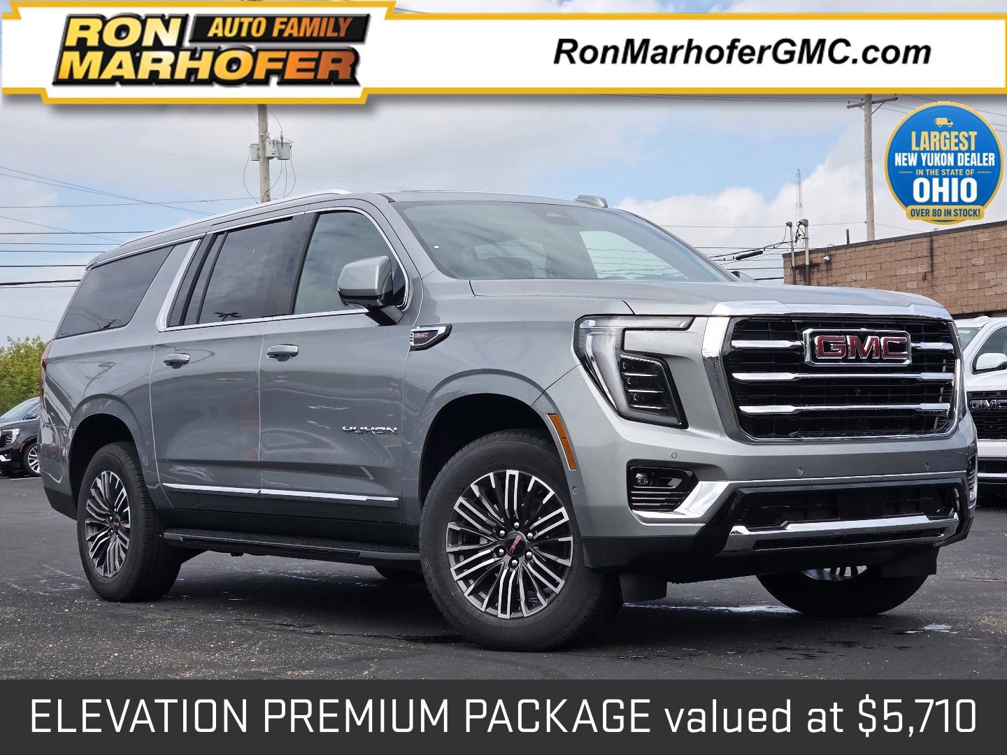 New 2026 GMC Yukon XL Elevation w/ Elevation Premium Package AWD/4WD 360° Tour