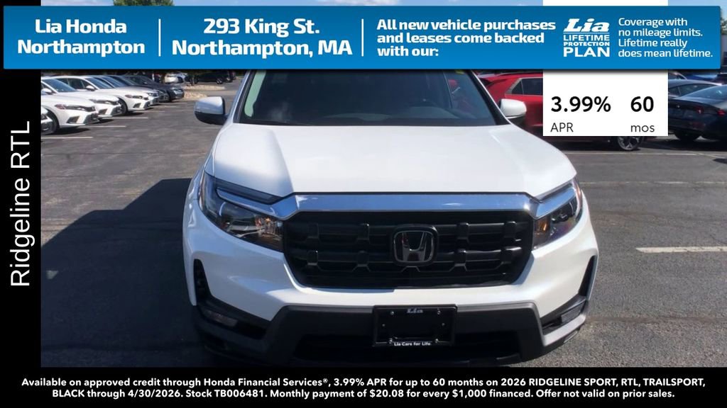 New 2026 Honda Ridgeline RTL image 3