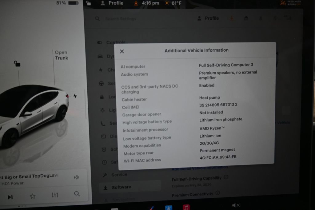 Used 2023 Tesla Model 3 Standard Range RWD image 15