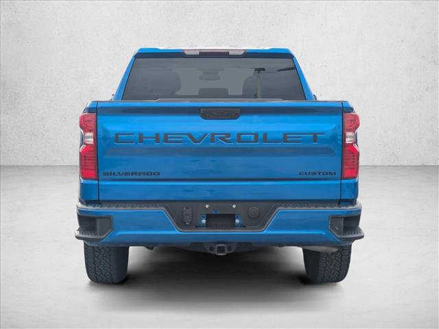 Certified 2024 Chevrolet Silverado 1500 Custom w/ Turbomax Blackout Package AWD/4WD image 6