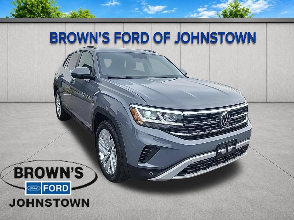 Used 2021 Volkswagen Atlas Cross Sport SE w/ Panoramic Sunroof Package AWD/4WD image 1