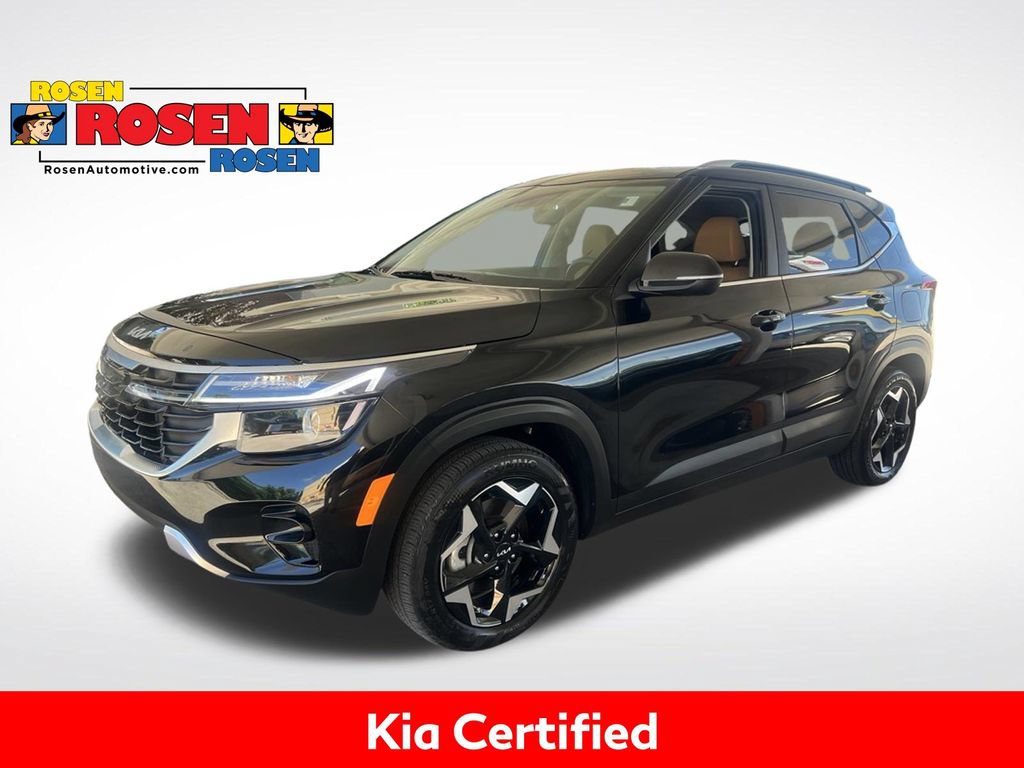 Certified 2025 Kia Seltos EX w/ EX Sunroof Package AWD/4WD 360° Tour