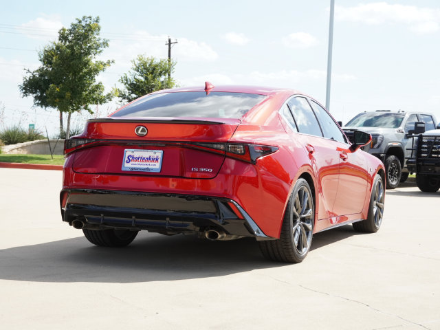 Used 2024 Lexus IS 350 F Sport w/ Memory Package RWD image 10
