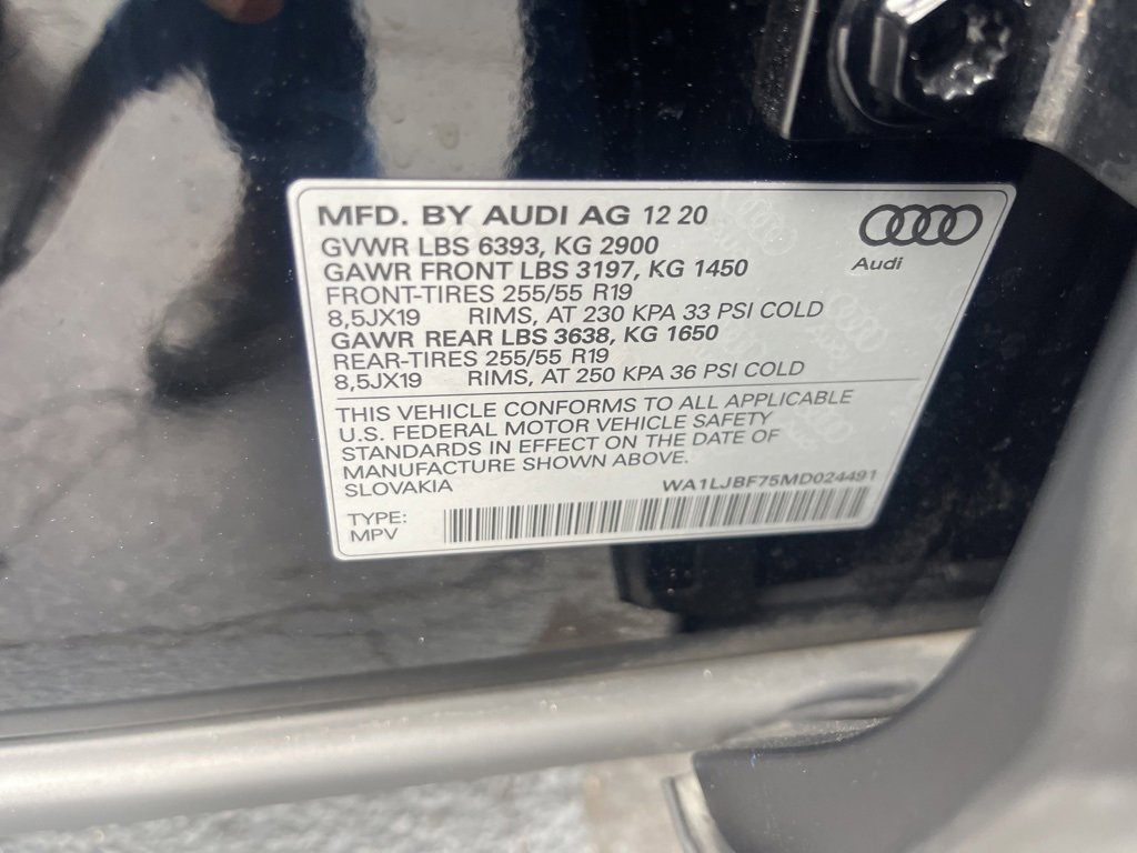 Used 2021 Audi Q7 2.0T Premium Plus w/ Premium Plus Package image 32