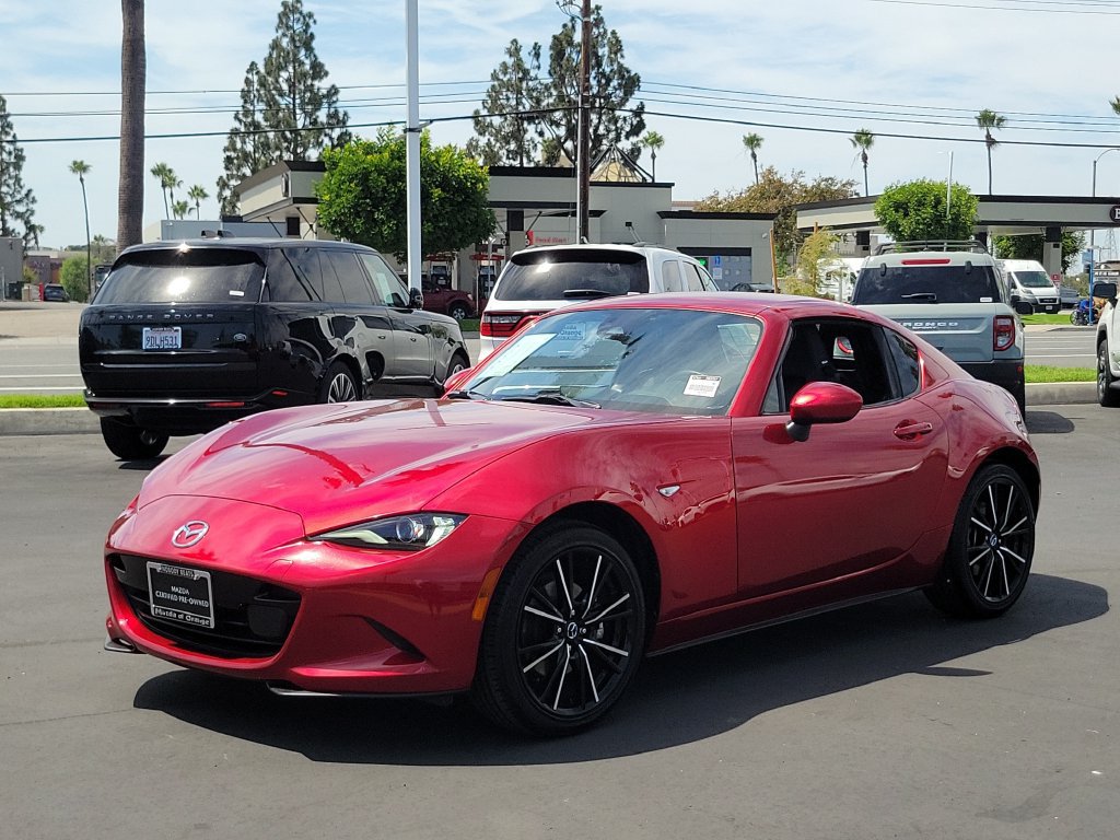 Certified 2024 MAZDA MX-5 Miata RF Grand Touring RWD image 29