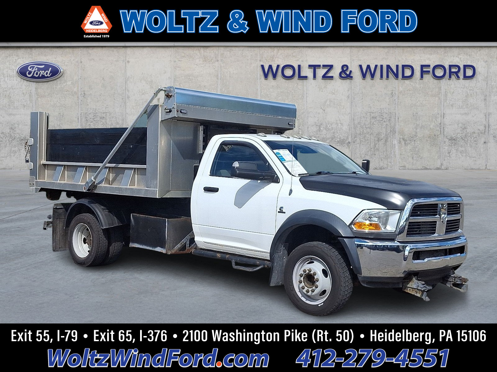 Used 2012 RAM 5500 4x4 Regular Cab w/ PWR & Remote Entry Group