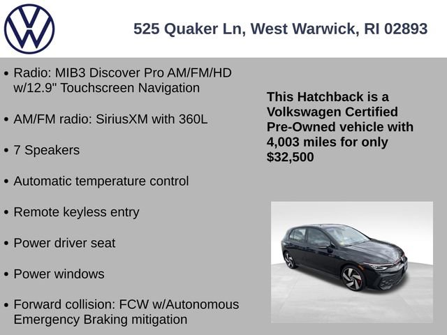 Used 2025 Volkswagen GTI S image 7