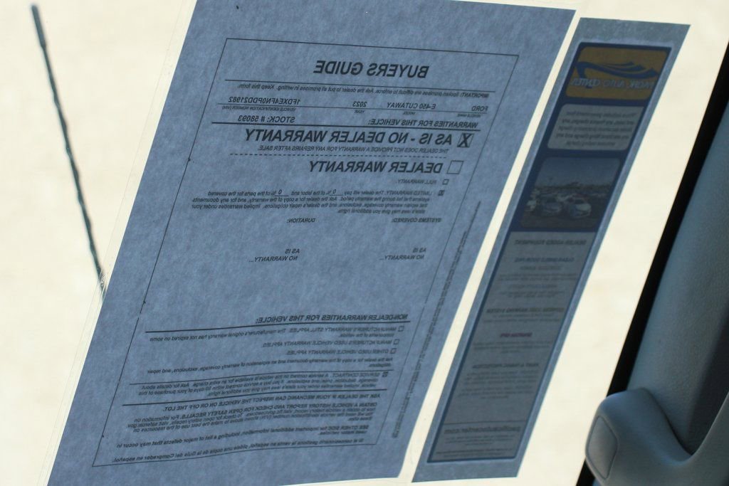 Used 2023 Ford E-450 and Econoline 450 Super Duty w/ Power Windows & Locks Group RWD image 47