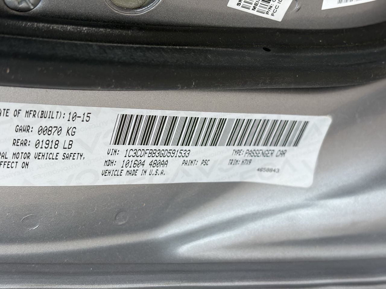 Used 2016 Dodge Dart SXT FWD image 31