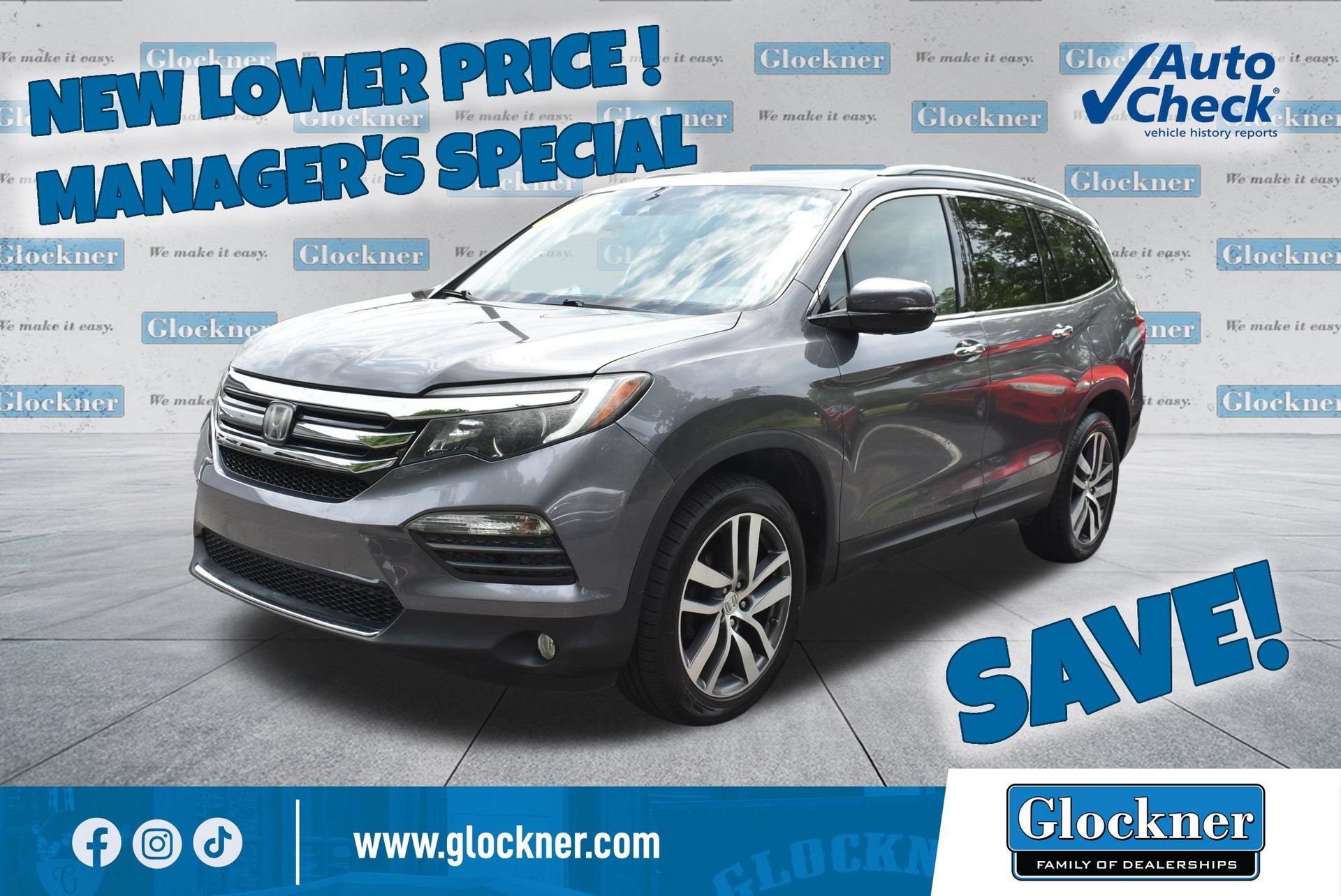 Used 2017 Honda Pilot Touring