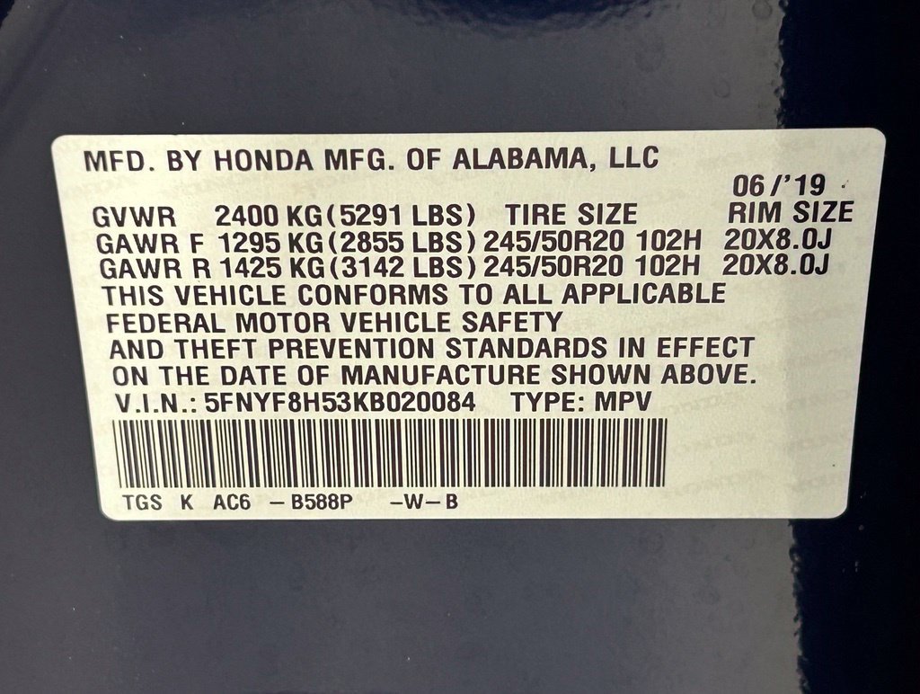 Used 2019 Honda Passport EX-L image 40