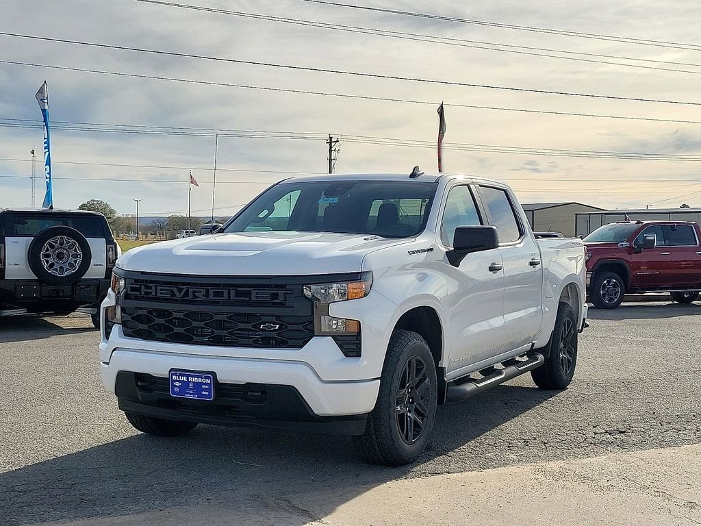 New 2026 Chevrolet Silverado 1500 Custom w/ Turbomax Blackout Package image 2