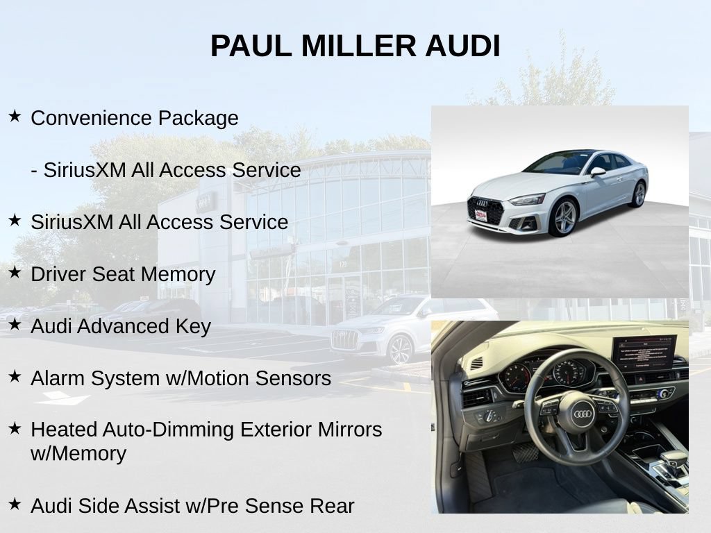 Used 2021 Audi A5 2.0T Premium w/ Convenience Package AWD/4WD image 15