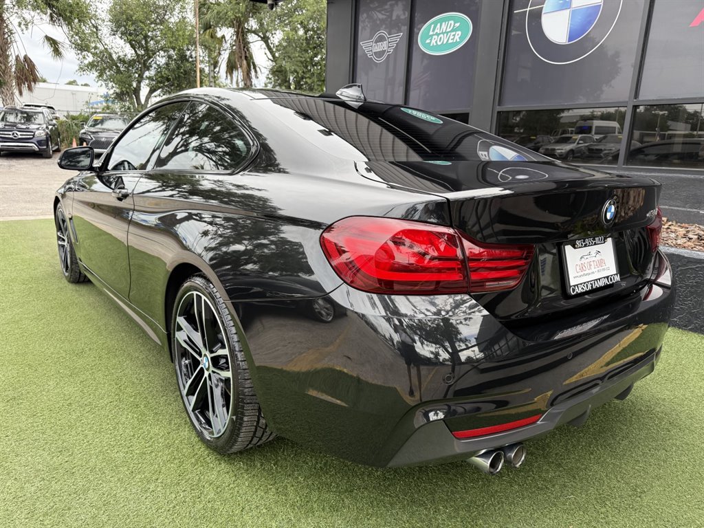 Used 2020 BMW 430i Coupe w/ M Sport Package RWD image 4