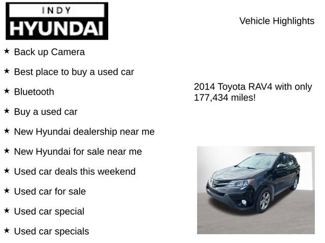 Used 2014 Toyota RAV4 XLE AWD/4WD image 7