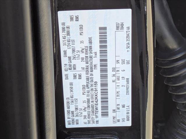 Used 2019 Ford F150 XLT w/ Equipment Group 301A Mid image 22