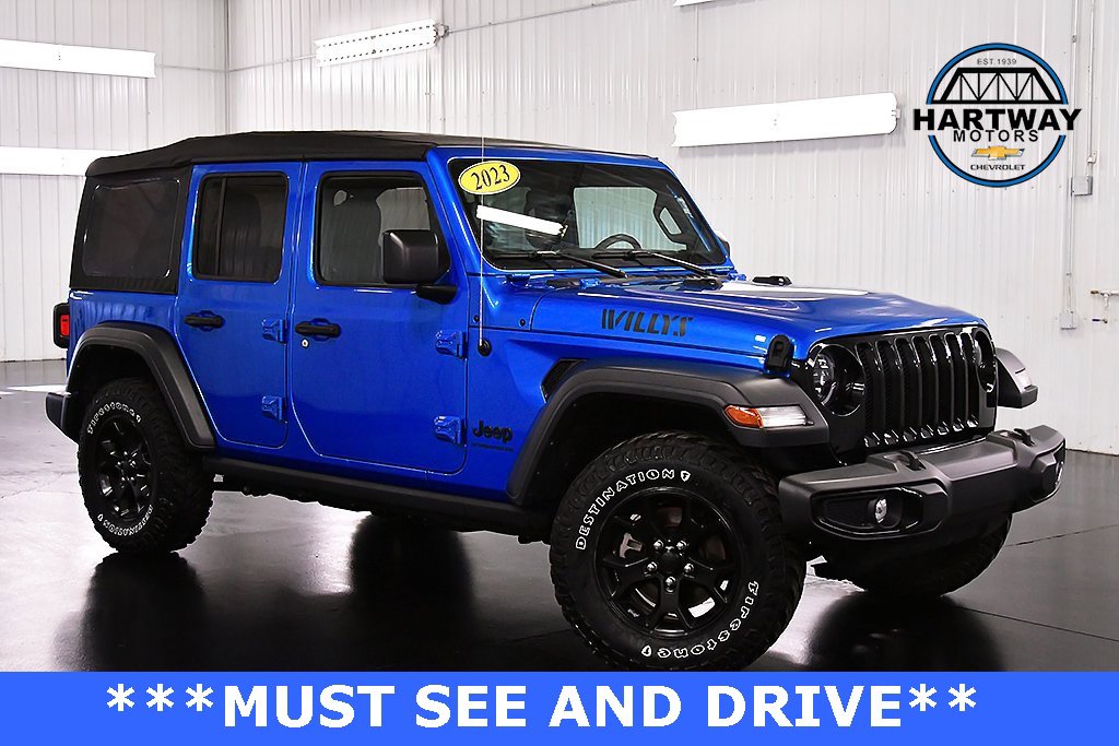 Used 2023 Jeep Wrangler Willys
