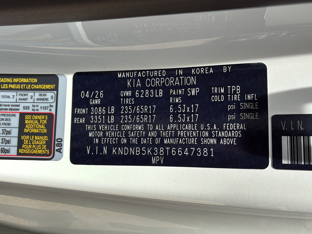 New 2026 Kia Carnival LX FWD image 42