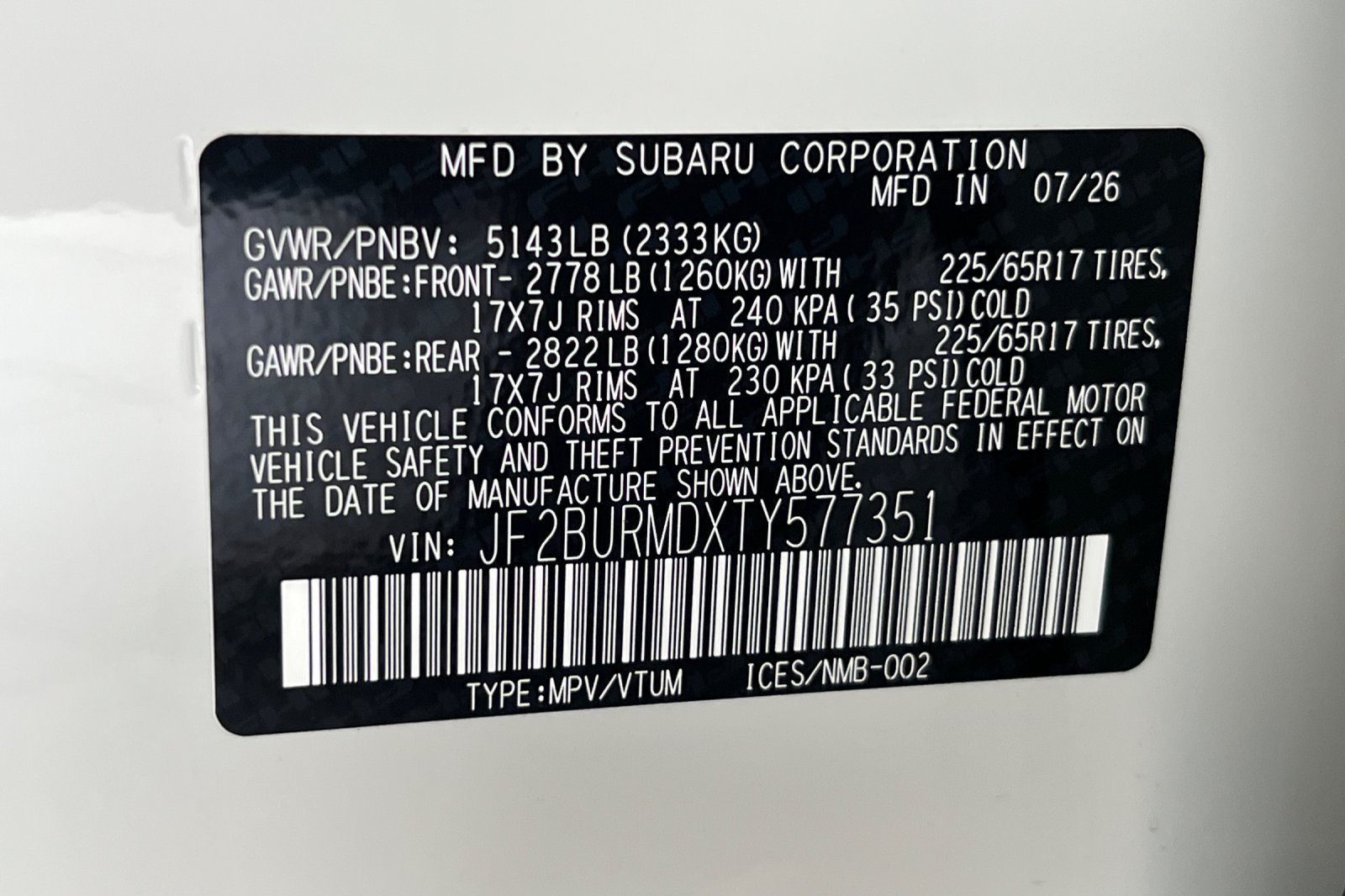 New 2026 Subaru Outback Wilderness AWD/4WD image 28