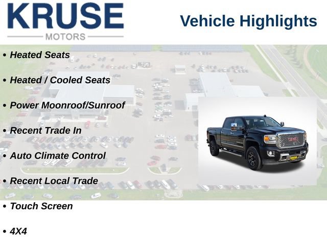 Used 2015 GMC Sierra 2500 Denali w/ Duramax Plus Package AWD/4WD image 18