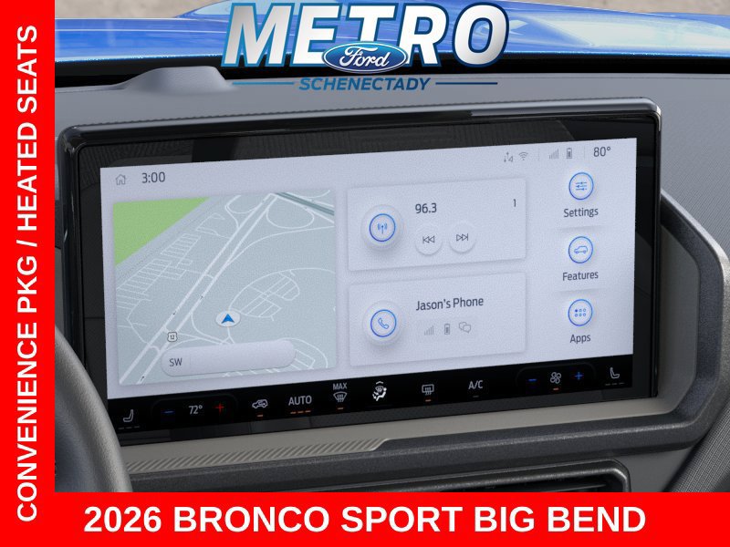New 2026 Ford Bronco Sport Big Bend w/ Convenience Package AWD/4WD image 14