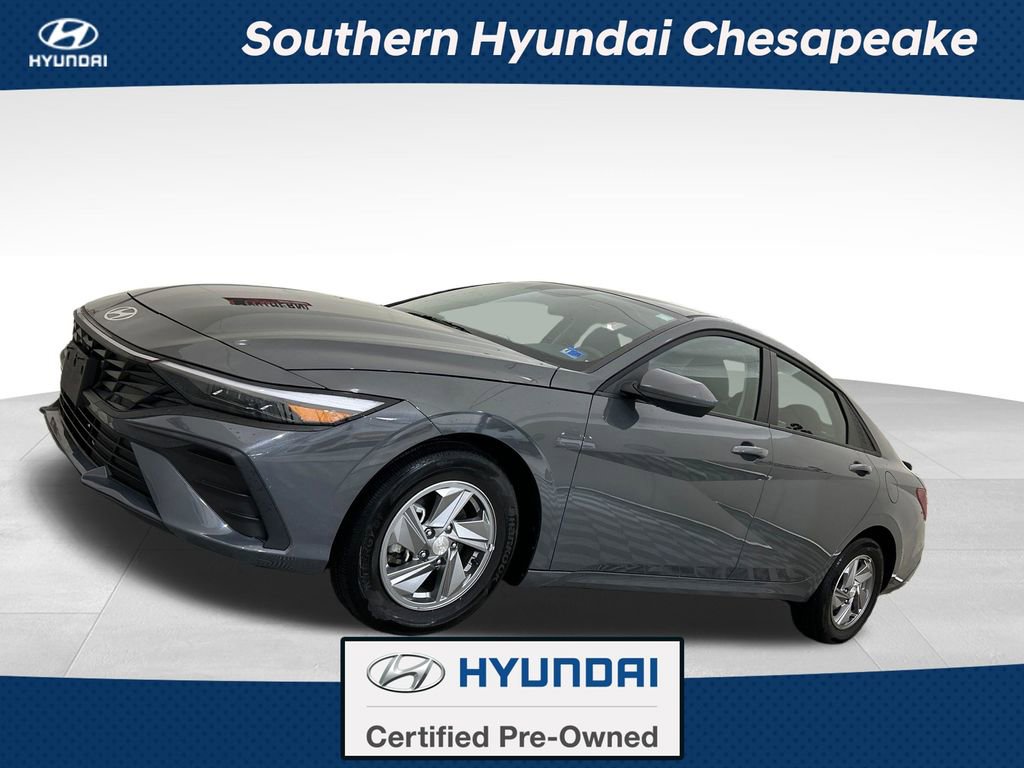 Certified 2025 Hyundai Elantra SE