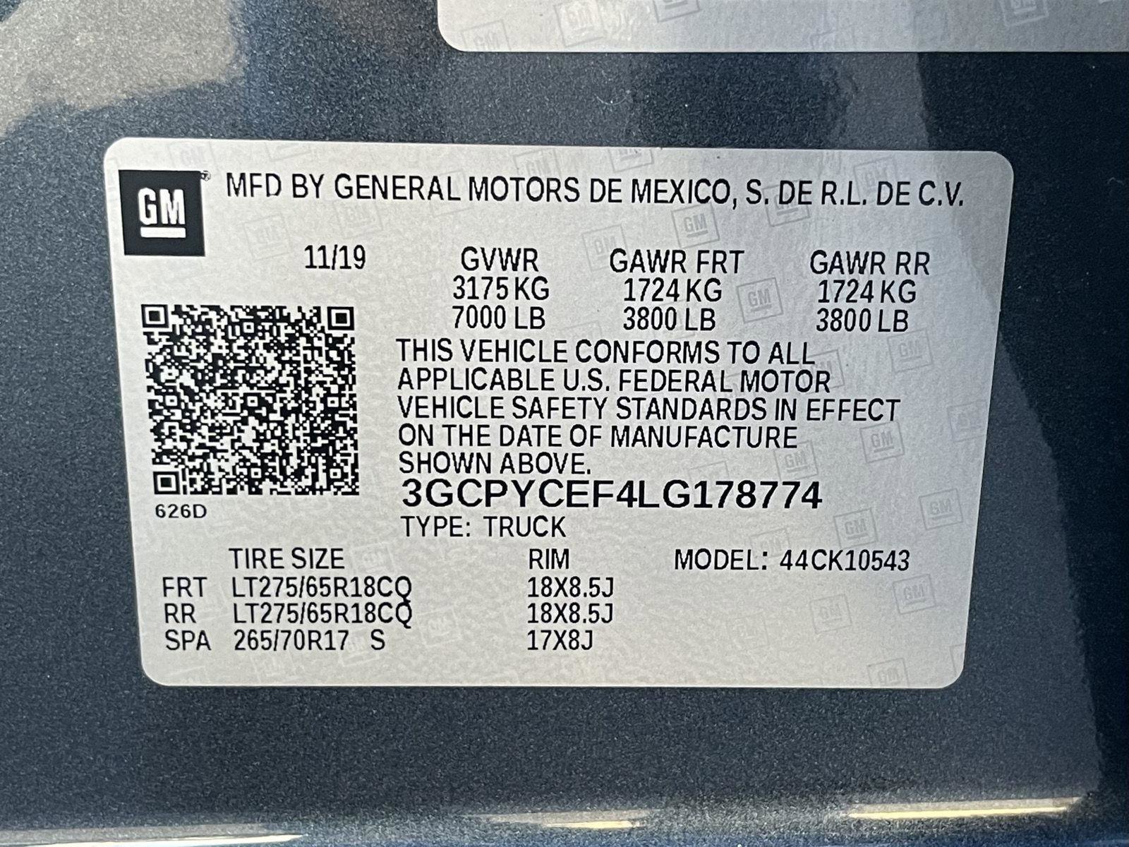 Used 2020 Chevrolet Silverado 1500 Custom Trail Boss w/ Custom Convenience Package image 35