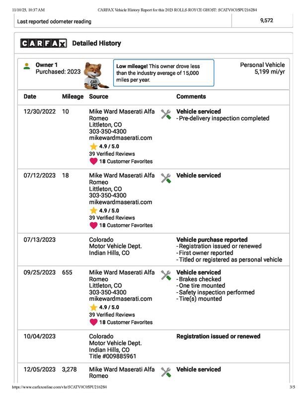Used 2023 Rolls-Royce Ghost w/ Ghost Package image 35