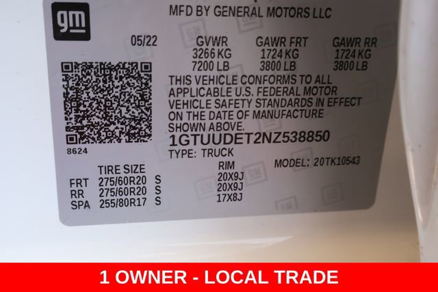 Certified 2022 GMC Sierra 1500 SLT w/ SLT Premium Plus Package image 32