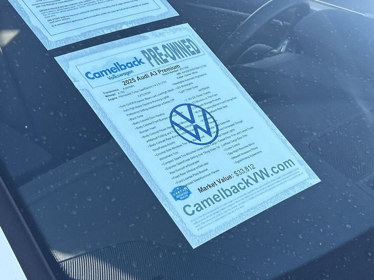 Used 2025 Audi A3 2.0T Premium w/ Convenience Package image 6
