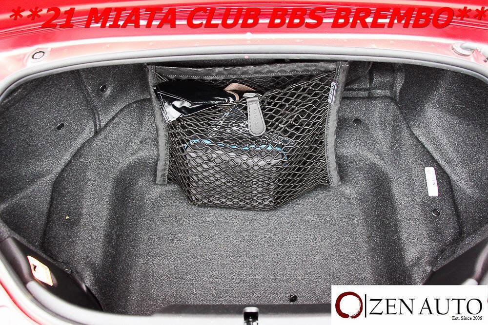Used 2021 MAZDA MX-5 Miata Club w/ Brembo/BBS Recaro Package image 29