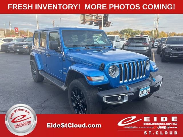 Used 2022 Jeep Wrangler Unlimited Sahara w/ Cold Weather Group