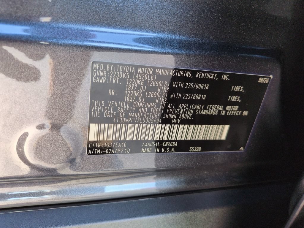 Certified 2020 Toyota RAV4 Limited AWD/4WD image 29