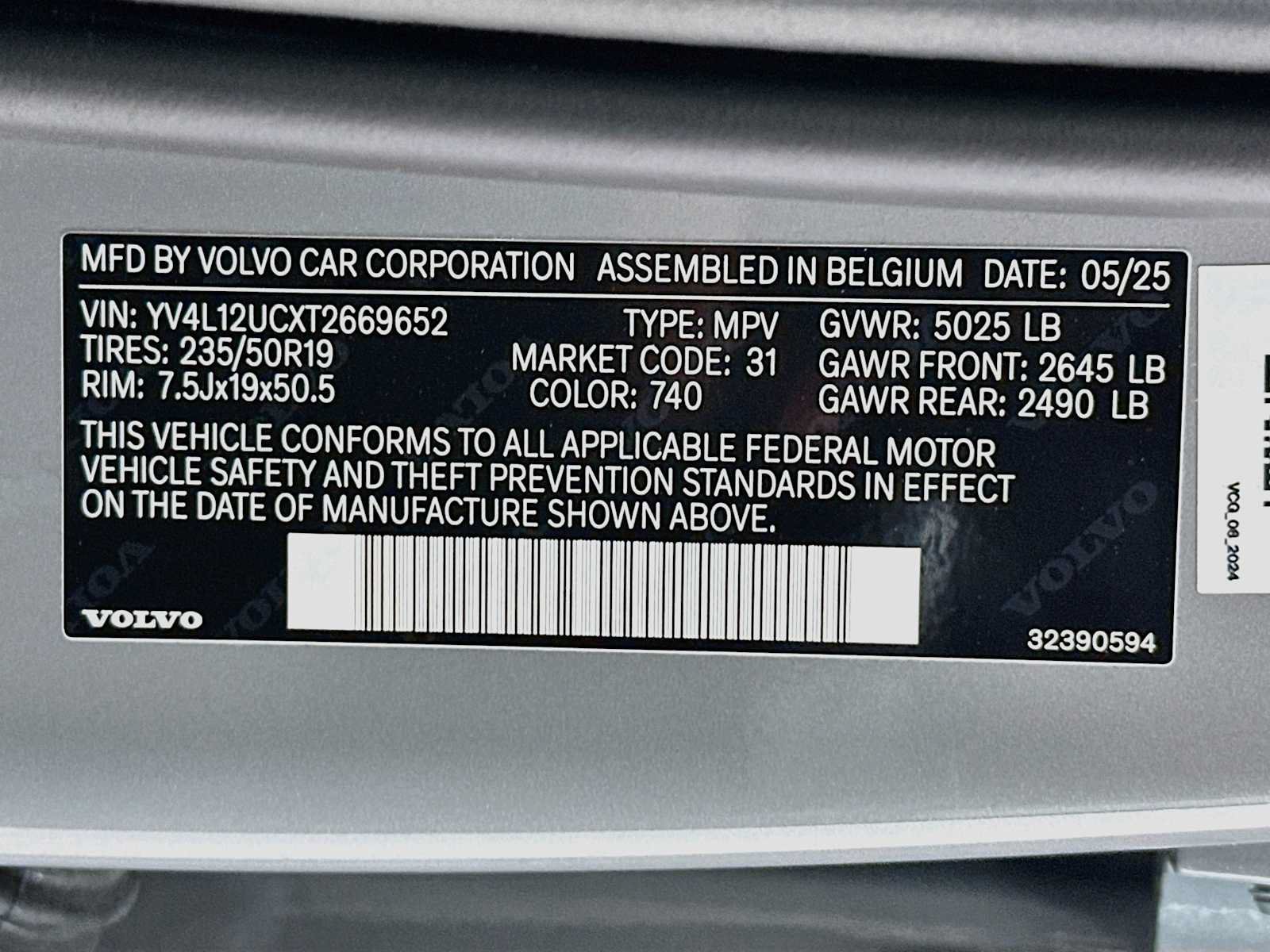 Used 2026 Volvo XC40 B5 Plus w/ Protection Package Premier AWD/4WD image 31
