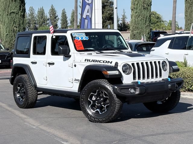 Used 2021 Jeep Wrangler Unlimited Rubicon 4xe w/ Safety Group AWD/4WD image 2