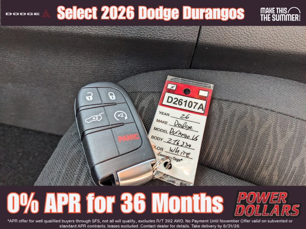 New 2026 Dodge Durango GT w/ Blacktop Package AWD/4WD image 45