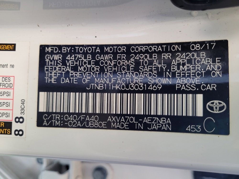 Used 2018 Toyota Camry LE FWD image 33