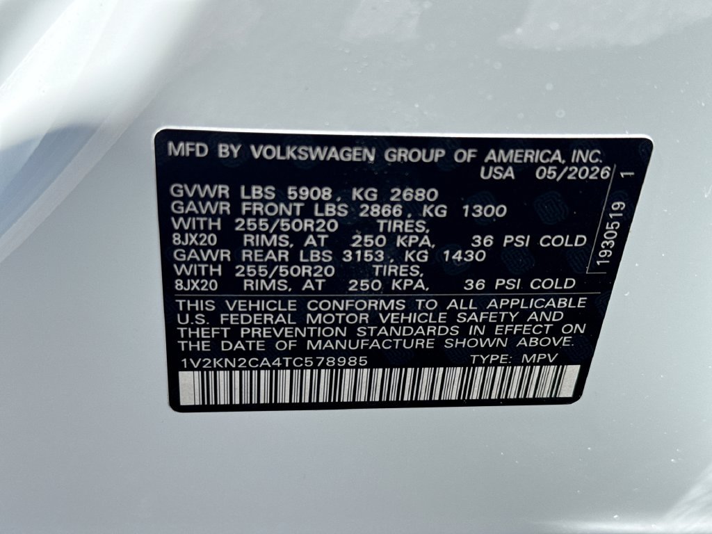 New 2026 Volkswagen Atlas SE AWD/4WD image 29