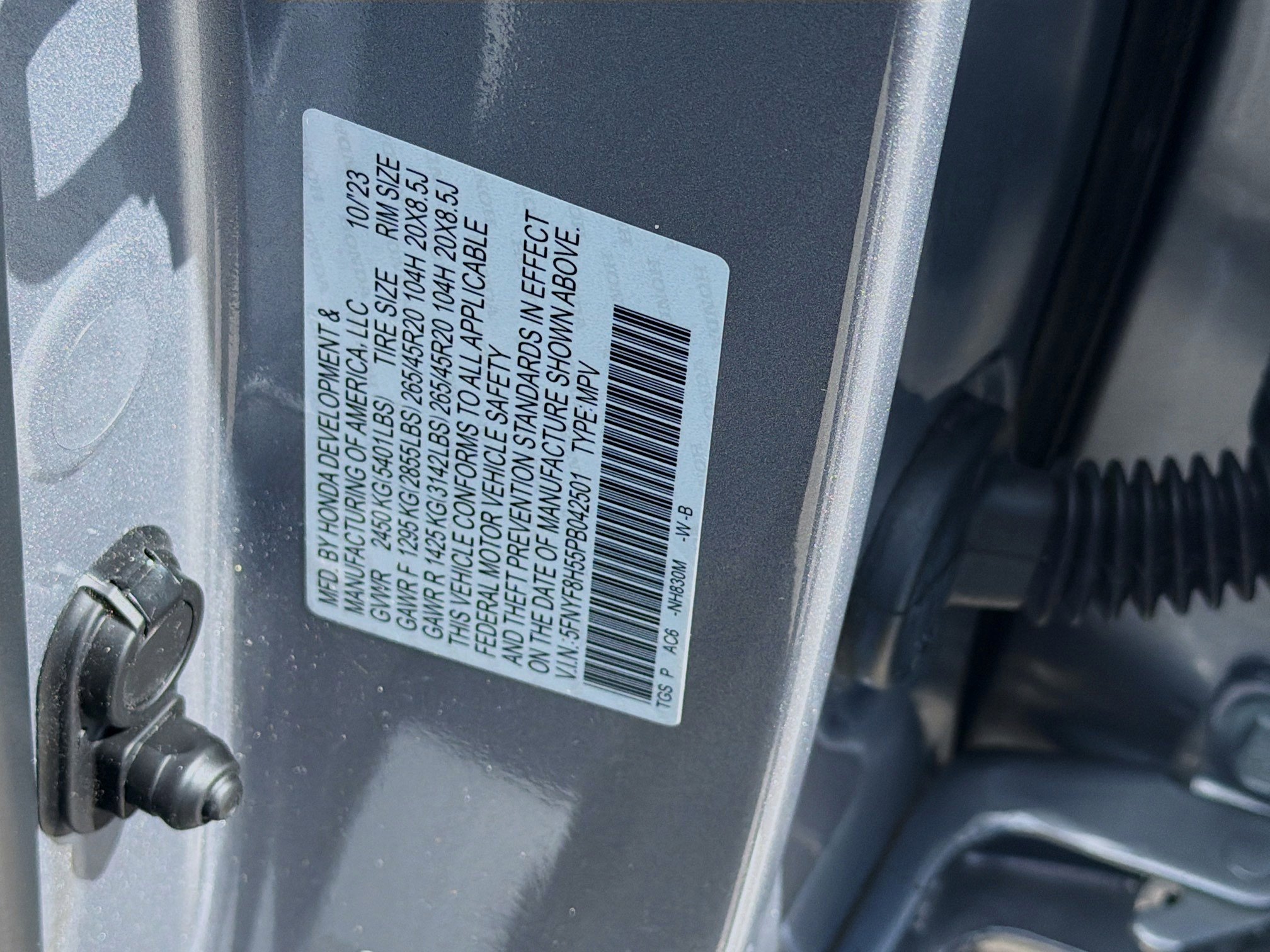 Certified 2023 Honda Passport EX-L image 37