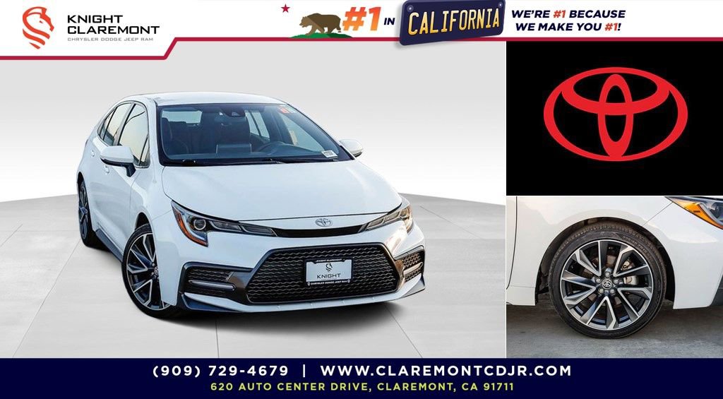 Used 2020 Toyota Corolla SE w/ Carpet Mat Package (TMS) FWD image 1
