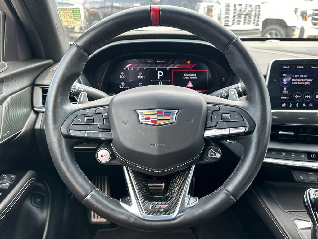 Certified 2022 Cadillac CT4 V Blackwing w/ Driver Assist Package RWD image 24